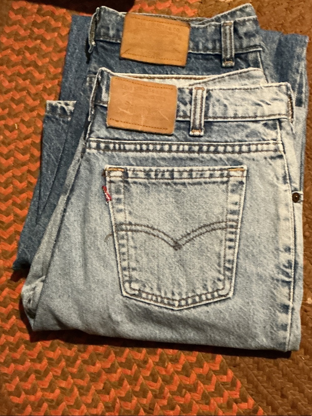 Vintage Levi’s 531 High Rise Jeans, size 31 (2 pairs)